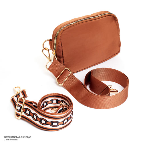 15695 - Cognac Chain Loops